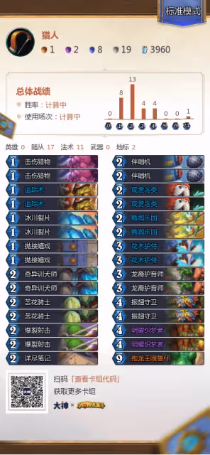 《爐石傳說》低成本灌注獵卡組分享