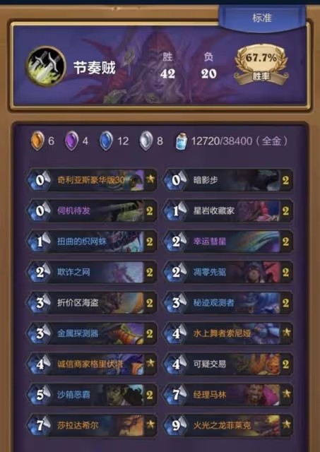 《爐石傳說》阿莎曼賊卡組構築分享