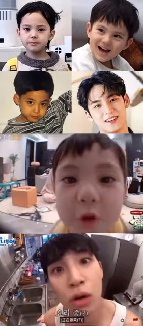 《爸爸當家》4歲嗝嗝撞臉SEVENTEEN金珉奎!網友驚呼:迷你版Mingyu