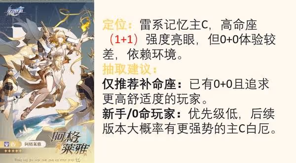 《崩壞：星穹鐵道》3.3卡池抽取建議