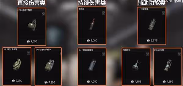 《暗區突圍:無限》投擲物使用指南
