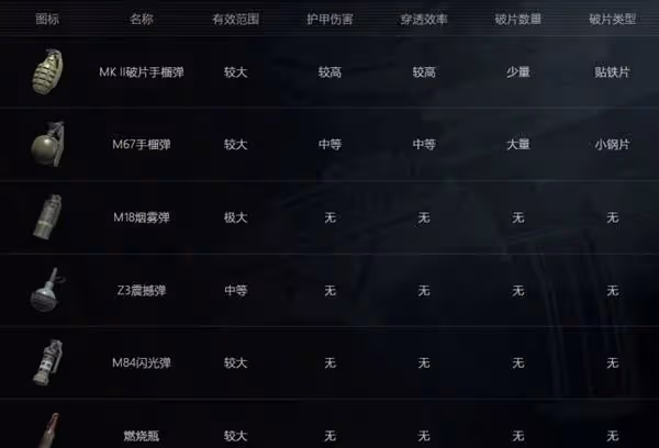 《暗區突圍：無限》全物品分類解析