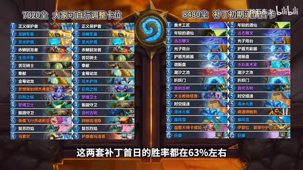 《爐石傳說》5月23日補丁後高勝率卡組分享