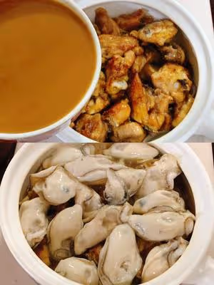 生蚝雞煲，勸你們都去試一試！