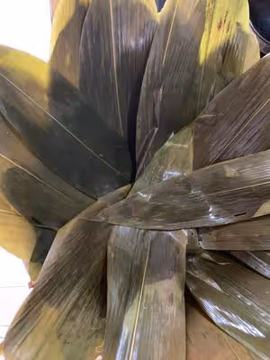 綠豆豬肉粽子
