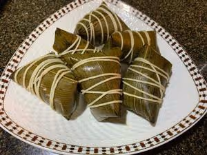 綠豆豬肉粽子