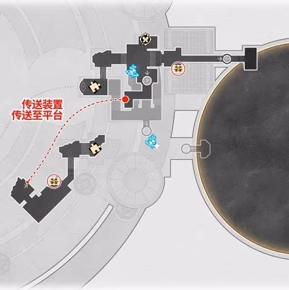 崩壞星穹鐵道永夜晨昏之眼寶箱在哪-永夜雲端遺堡晨昏之眼寶箱位置