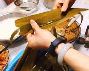 鮮肉粽（包教包會）超簡單