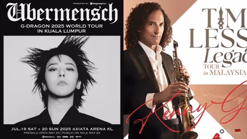 傻傻分不清楚!馬來西亞歌迷以為搶到GD演唱會票 怎料竟是Kenny G!