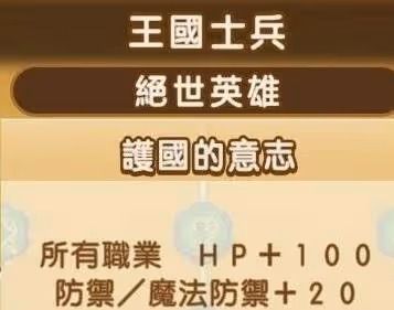 《幻想生活i》全職業絕世英雄詞條數值一覽