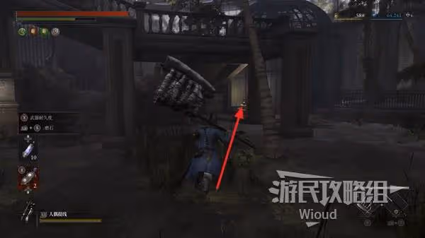 《匹諾曹的謊言》溫室戶外花園古老圓盤位置