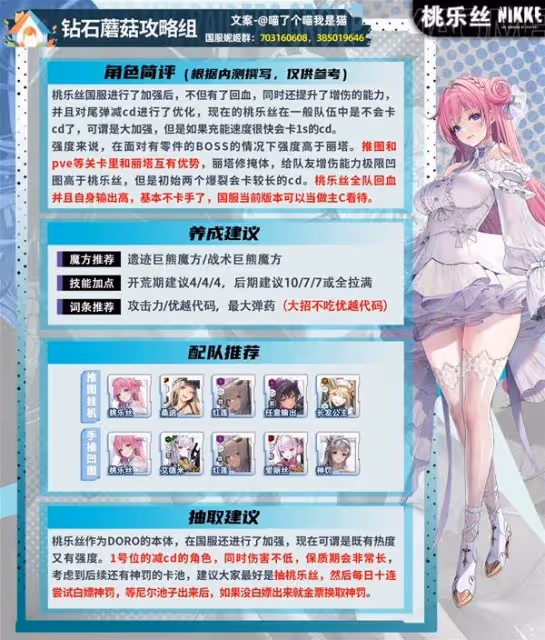 《勝利女神：新的希望》桃樂絲一圖流攻略
