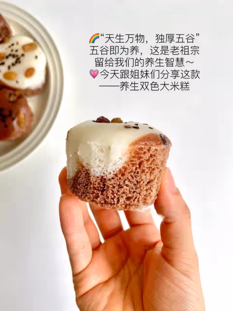 👍養生可可雙色米糕