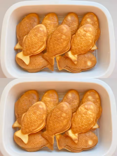 在家自製鯛魚燒 外酥內軟 奶香濃郁