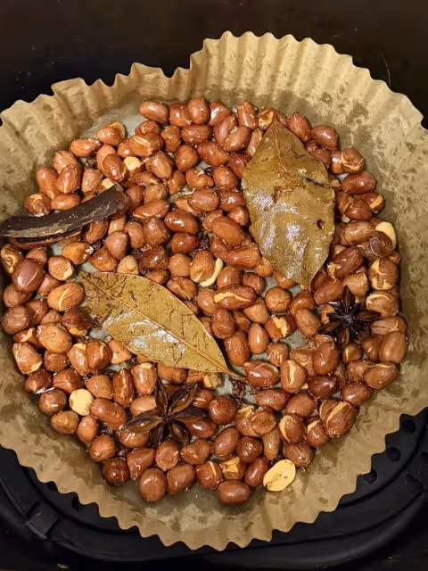🈶了空氣炸鍋後，輕鬆1️⃣分鐘搞定酒鬼花生🥜