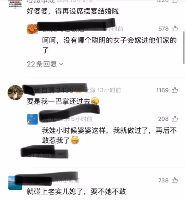 兒子兒媳吵架，婆婆衝上去給兒媳一巴掌，網友：就沖那巴掌必須離