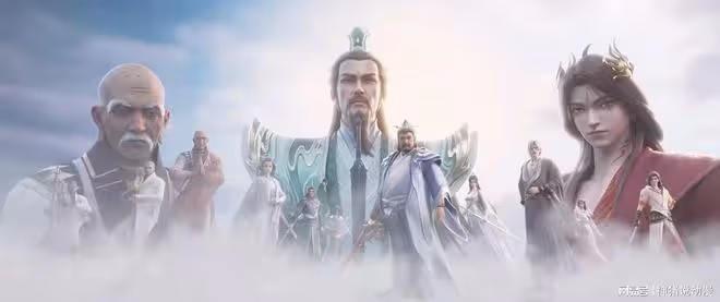 誅仙:三大宗派合作,曾書書陸雪琪下山,水月真人霸氣出手