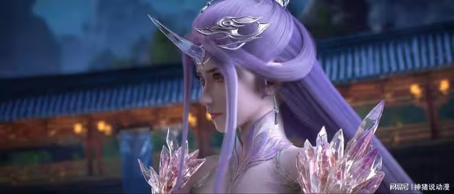 完美世界:大美女月靈驚艷亮相,長腿配紫裙好有韻味,可惜命不好