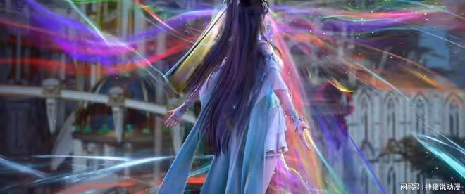 七彩天帝筆解封,蕭薰兒終於得到七彩族紋,蕭炎也終於見到岳父