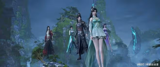 蕭炎終於和愛人團聚,蕭薰兒緊腿聖體好吸晴,還霸氣維護蕭炎