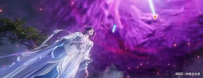 仙逆劇場版:李慕婉為愛人煉丹,與王林大秀恩愛,白衣長裙好美