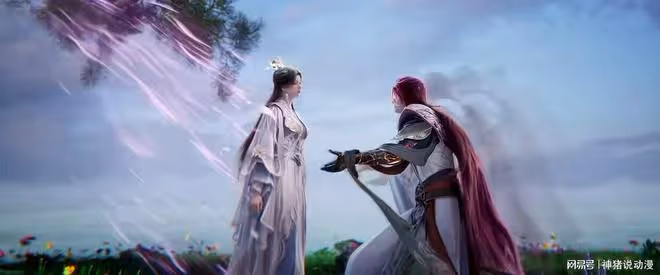 仙逆劇場版:李慕婉為愛人煉丹,與王林大秀恩愛,白衣長裙好美