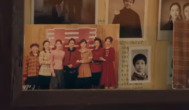 六姊妹各個女兒官配，張、陳、歐陽、方、湯、閆姐夫、妹夫