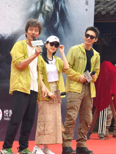 超甜冰淇淋CP復合！景甜、張彬彬二搭出演《龍骨焚箱》