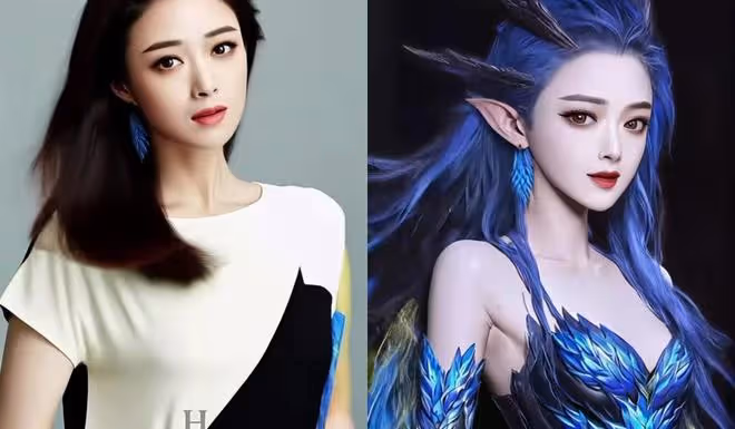 哪吒2:女明星變身敖閏,趙露思甜美,趙麗穎高級,郭珍霓太對味了