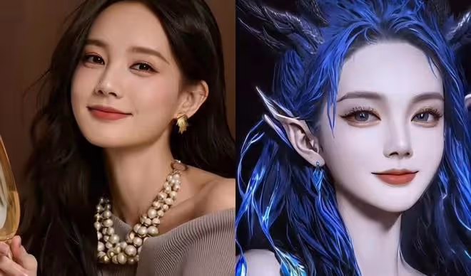 哪吒2:女明星變身敖閏,趙露思甜美,趙麗穎高級,郭珍霓太對味了