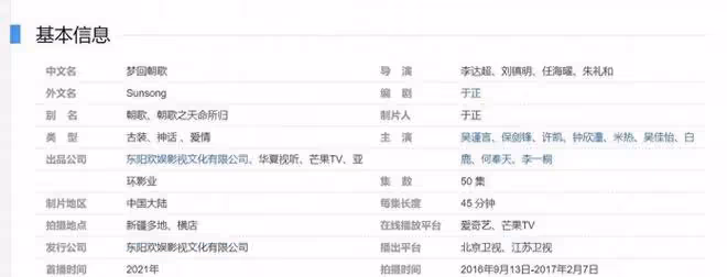 於正被壓8年的劇,投資3億,女主吳謹言,白鹿許凱當配,男主已涼