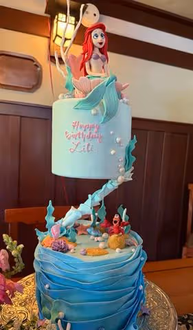 莉莉貝特4歲生日派對,梅根蛋糕暗藏驚天秘密,快來看看!
