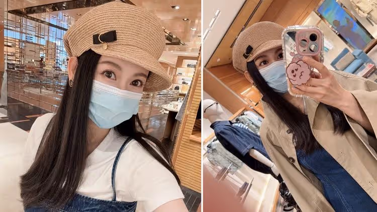 愷樂41歲仍然滿滿少女味！自拍苦手「拍到手指頭」