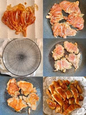 不加一滴水❗️皮脆肉嫩雞腿肉