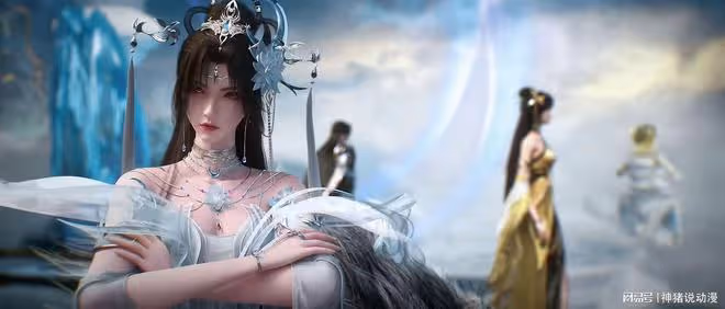完美世界:御姐王曦終於登場,叉腿姿勢太魅惑,比月嬋還美