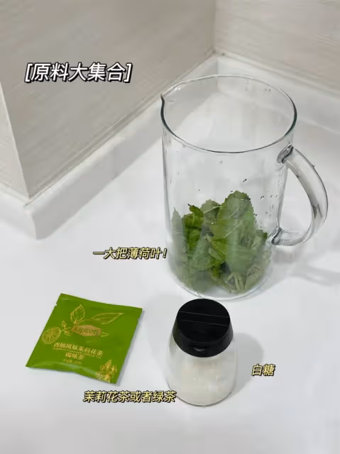 摩洛哥降暑茶！夏天誰能離得開薄荷啊！！