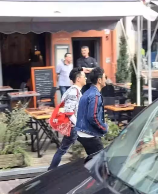 黃曉明現身穿16厘米高跟鞋和女粉身高差成迷，baby當年真的說了謊