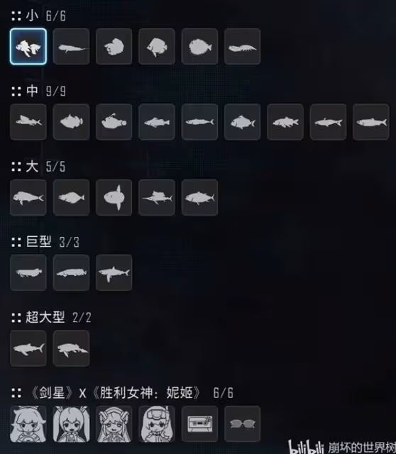《劍星》釣魚指南