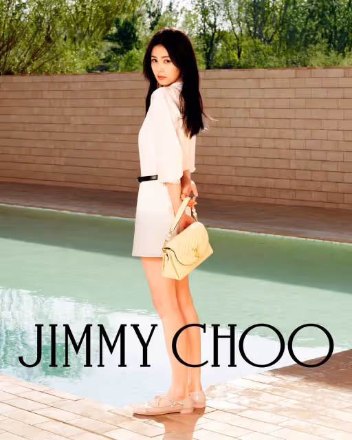 白鹿想退仙俠賽道　轉身就來Jimmy Choo報到當「試鏡模特」
