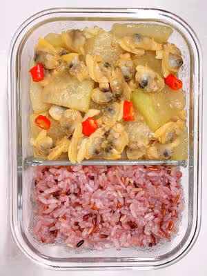 今日菜譜：冬瓜蛤蜊肉