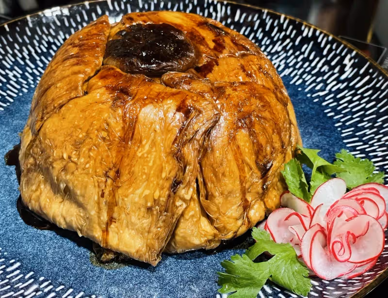 素食~~~芋頭扣豆包