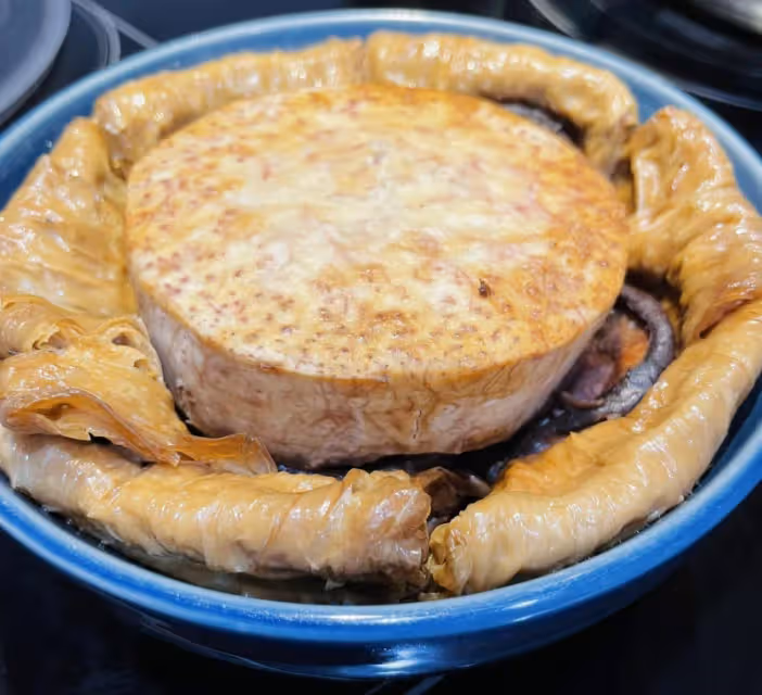 素食~~~芋頭扣豆包