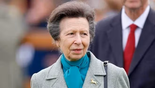 74歲安妮公主以金屬唇色亮相嘉德勳章儀式，打破傳統風格！