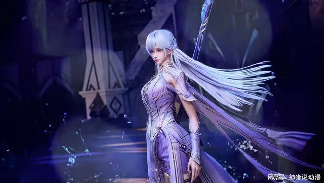龍皓晨召喚神聖獨角獸作戰，大美女風神現身，聖采兒心亂了
