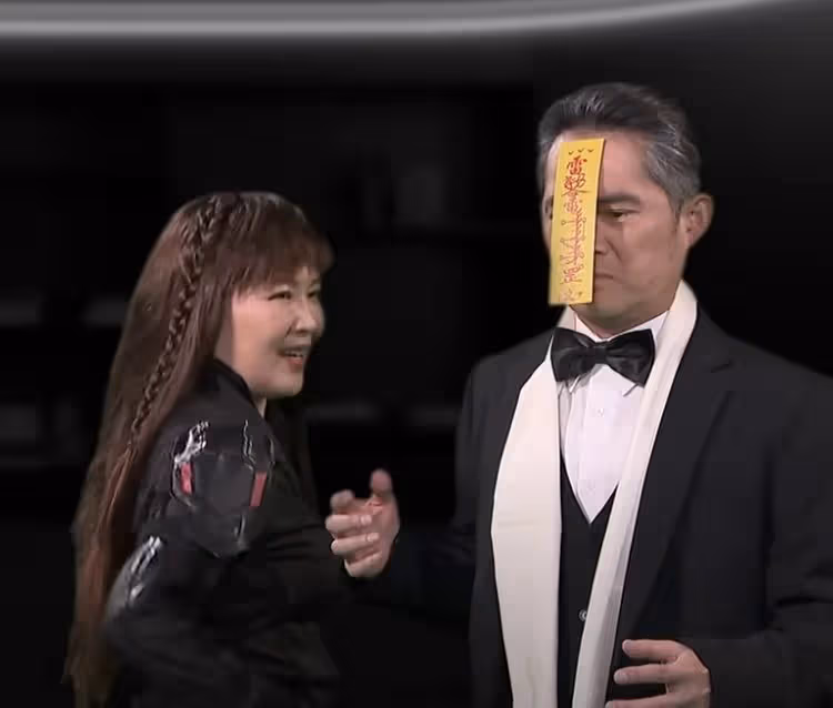 林秀玲Cosplay黑寡婦　激戰江國賓腿快沒力　　
