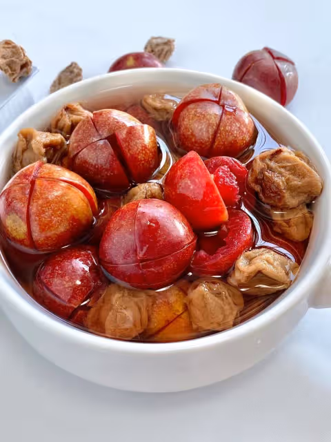話梅冰糖李子！！跟著網友學的！！！
