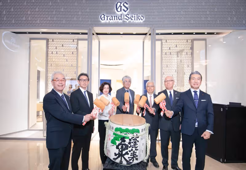 Grand Seiko 101旗艦店煥新開幕　限量「東京獅」搶先霸氣登台