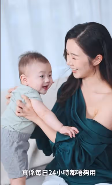 港姐麥明詩產後身材升級!穿白色抹胸裙上圍豐滿!回應是否要三年抱兩