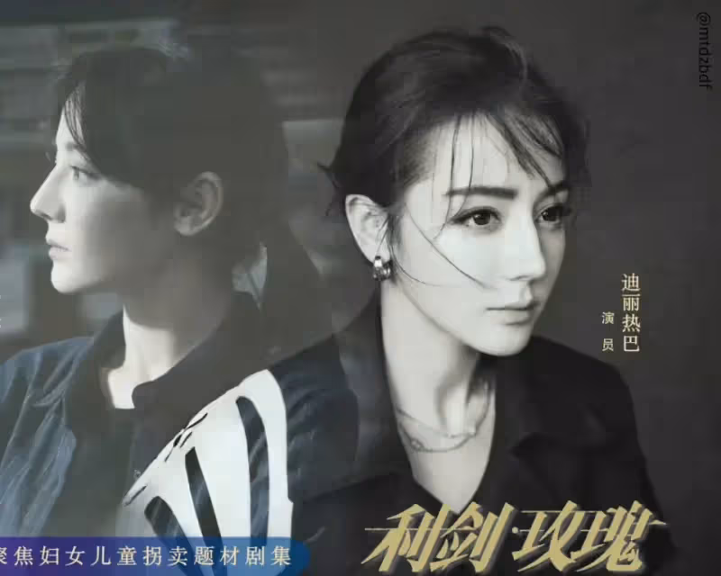 王炸來襲！迪麗熱巴新劇《利劍玫瑰》上星央視，國產刑偵懸疑劇，觀眾：不火都難！