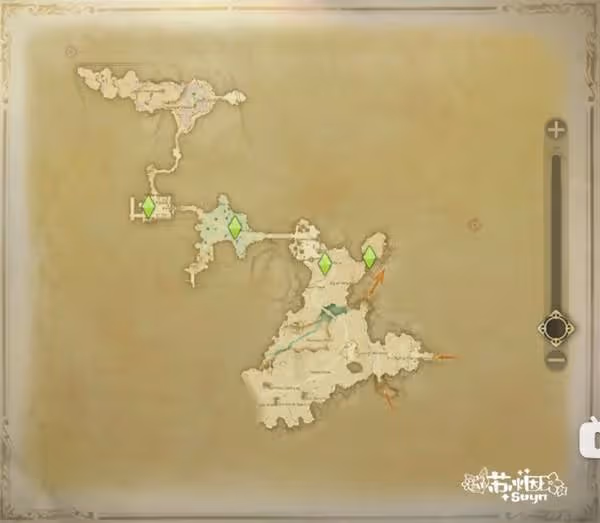 《FF14:水晶世界》風脈泉位置一覽